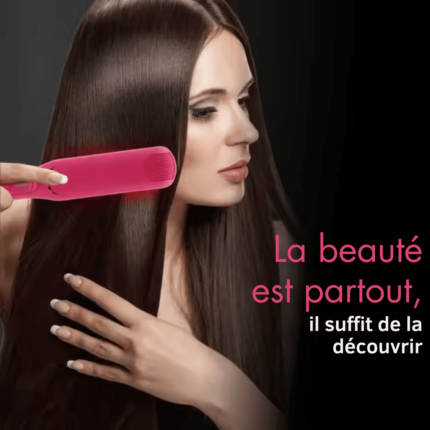Lisseur Infrarouge - InfraStyle™ - Rose