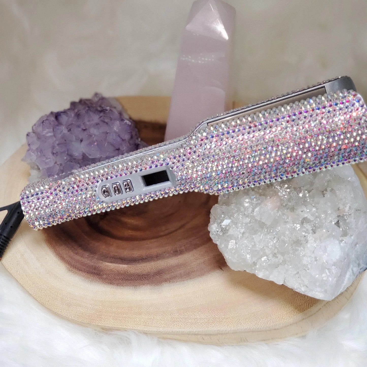 Lisseur Professionnel - RhinestoneStyler™ - Blanc