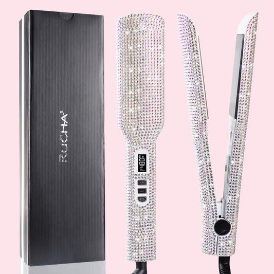 Lisseur Professionnel - RhinestoneStyler™ - Blanc