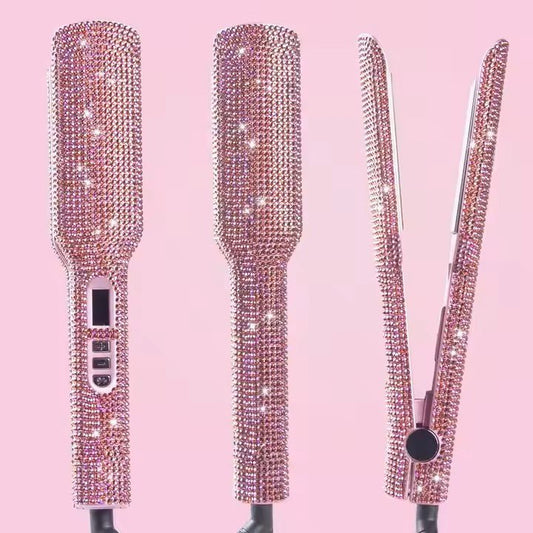 Lisseur Professionnel - RhinestoneStyler™ - Rose