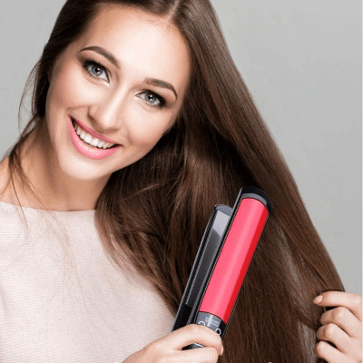 Lisseur Cheveux - HairStraightenerCurler™ - Noir Petit