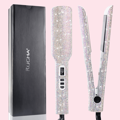 Lisseur Professionnel - RhinestoneStyler™ - Blanc